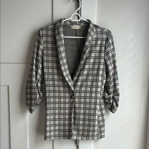 Altar'd State Checkered Jacket